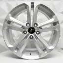 RIN 16X7 5-112 R1 SPORT 605 WV SILVER ET38 CB57.1