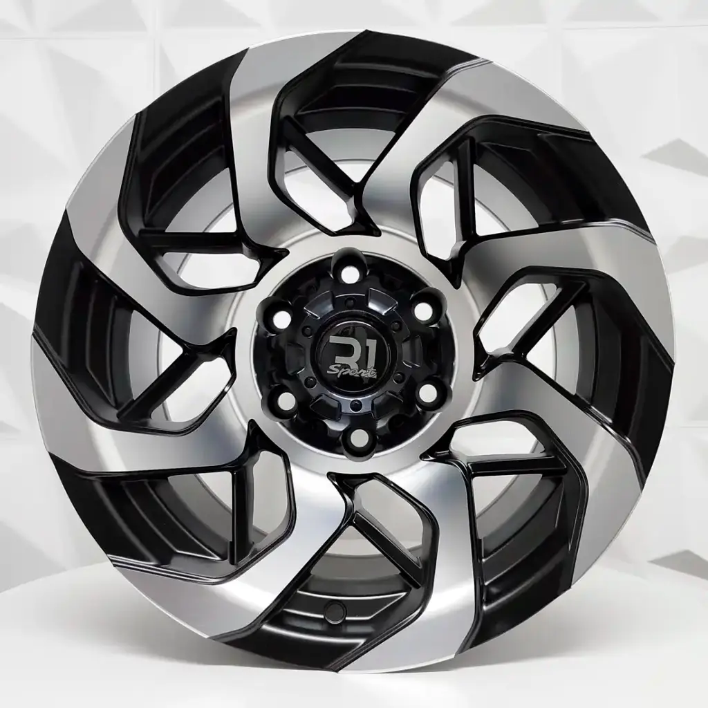 RIN 15X10 5-127 R1 SPORT DX653 BLACK MACHINE FACE ET-44 CB83.1