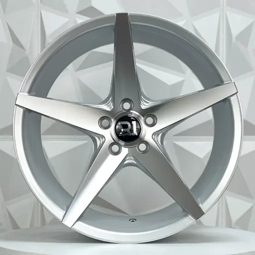 [172206] RIN 17X8.5 5-100 R1 SPORT SW459 SILVER MACHINE FACE ET26 CB73.1